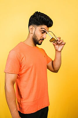 Orange Slub